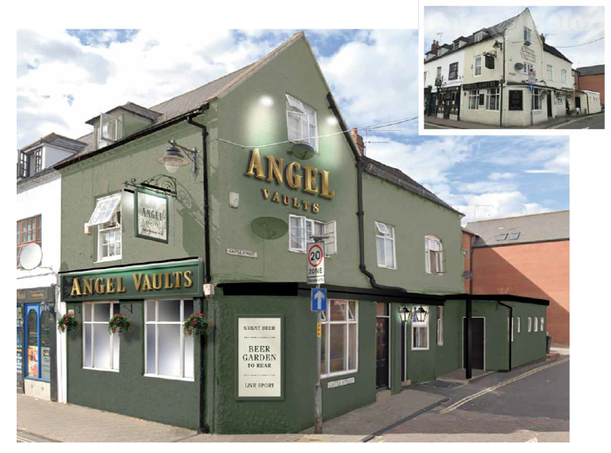 Angel Vaults, Evesham