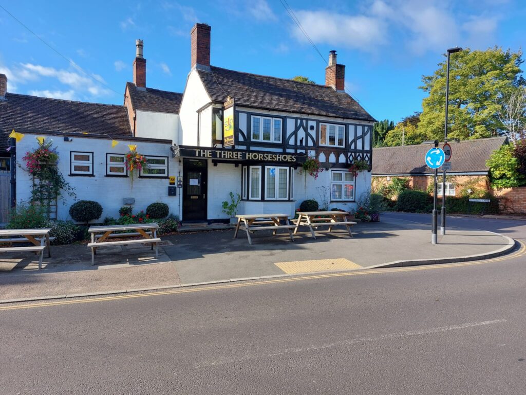 Three Horseshoes, Barton Under Needwood