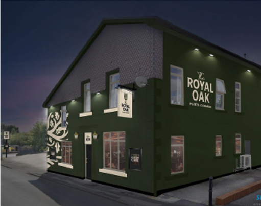 Royal Oak, Platts Common