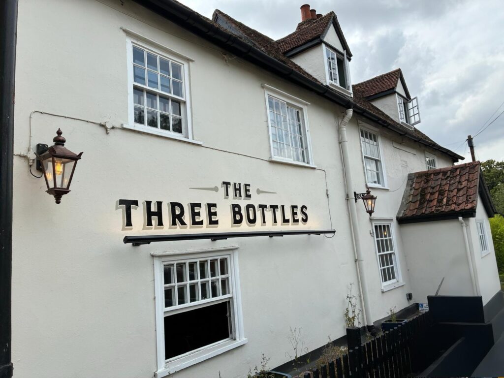 Three Bottles, Halstead