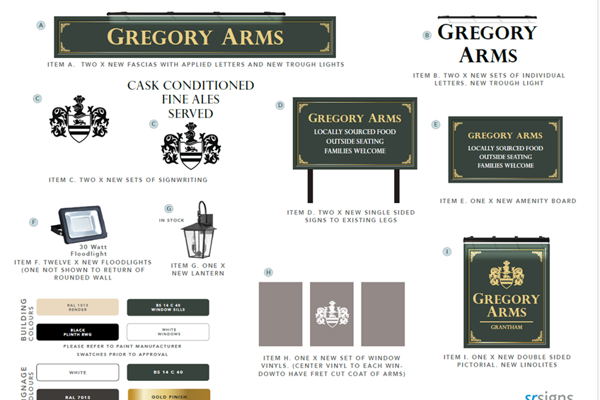Gregory Arms Grantham