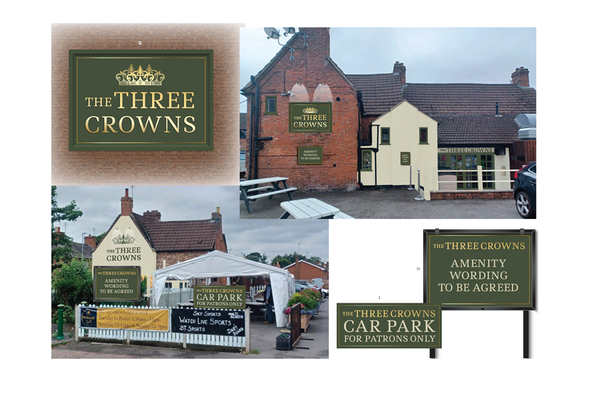 Three Crowns Barrow upon Soar