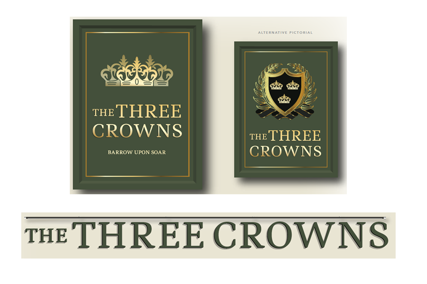 Three Crowns Barrow upon Soar